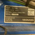 798614-13 Industrial robot and turntable Yaskawa -2018 with spot welding Obara
