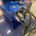 798616-23 Industrial robot and turntable Yaskawa -2018 with spot welding Obara