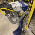 798616-26 Industrial robot and turntable Yaskawa -2018 with spot welding Obara