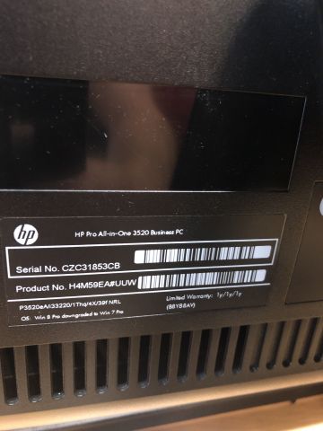 768590-7 HP pro 3520 computer