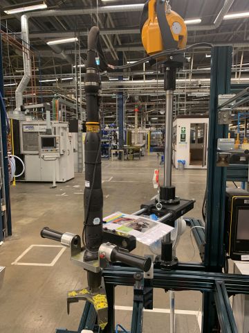 798632-3 Mounting bench Atlas Copco digital torque wrench