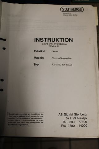 806626-50 VMC Okuma MX 45 VAE