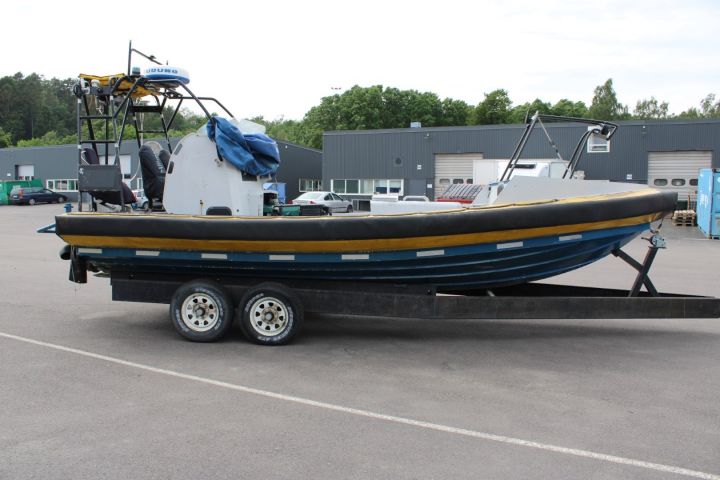 759067-4 Ribboat Alusafe 770 -2011 8.2 meters 435HP