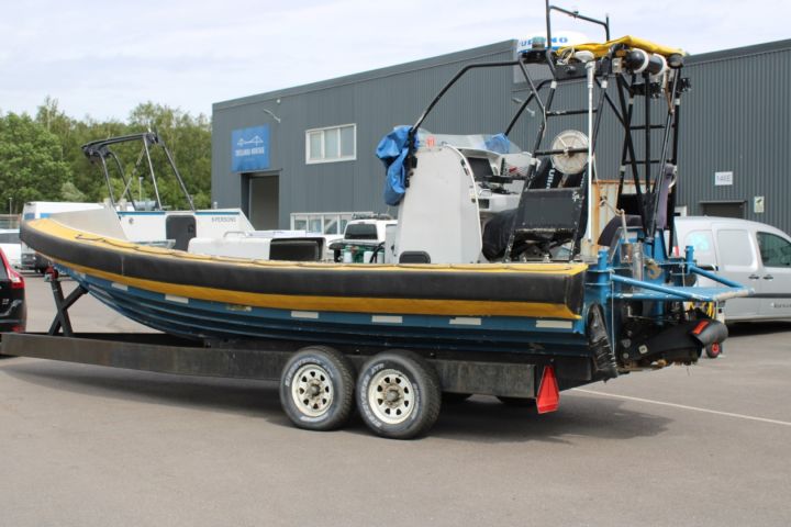 759067-7 Ribboat Alusafe 770 -2011 8.2 meters 435HP