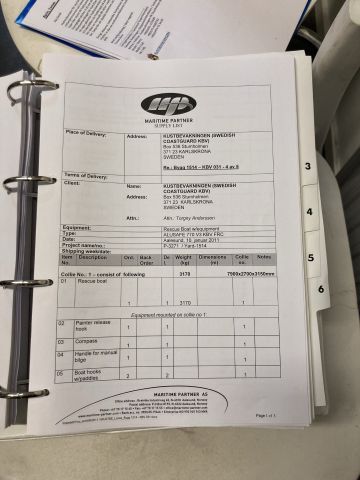 759067-91 Ribboat Alusafe 770 -2011 8.2 meters 435HP