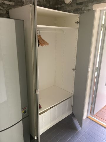 807025-2 Wardrobe with mirrored doors Ikea