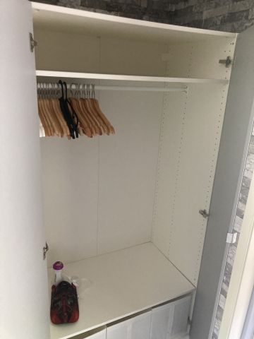 807025-3 Wardrobe with mirrored doors Ikea