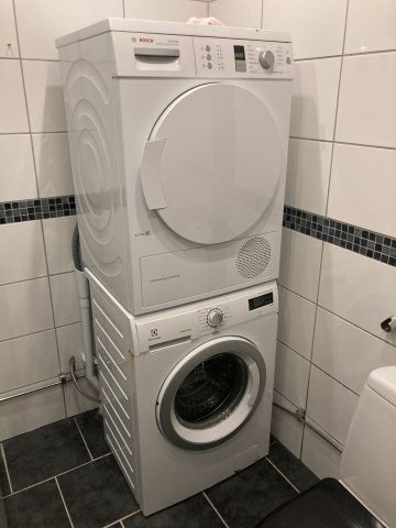 807034-1 Washing machine Electrolux and dryer Bosch