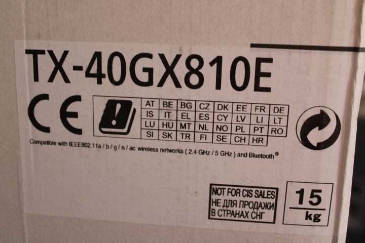 746459-5 LED TV 40 "- Panasonic - TX-40GX810E