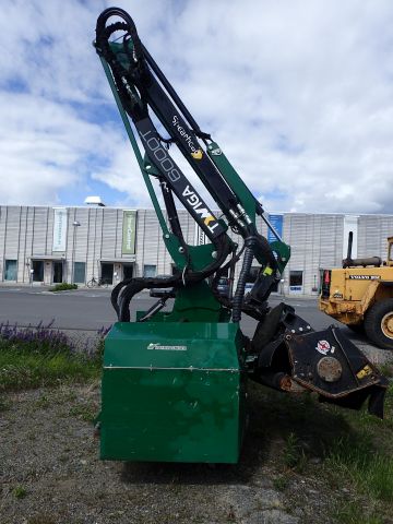 753201-2 Tractor-mounted slope / boom mower. Spearhead Twiga Orbital 6000