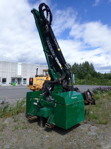 753201-3 Tractor-mounted slope / boom mower. Spearhead Twiga Orbital 6000