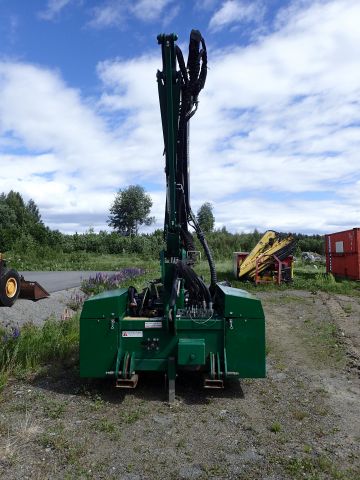 753201-4 Tractor-mounted slope / boom mower. Spearhead Twiga Orbital 6000