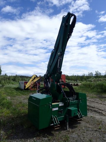 753201-5 Tractor-mounted slope / boom mower. Spearhead Twiga Orbital 6000