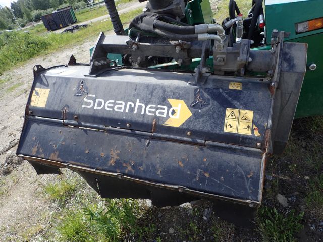 753201-7 Tractor-mounted slope / boom mower. Spearhead Twiga Orbital 6000