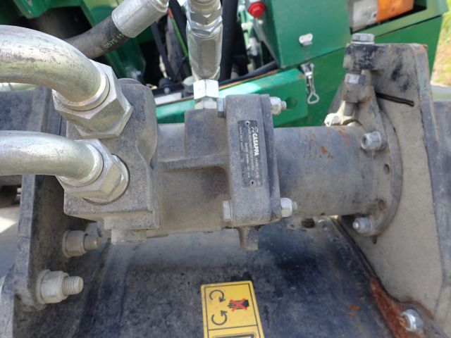 753201-21 Tractor-mounted slope / boom mower. Spearhead Twiga Orbital 6000