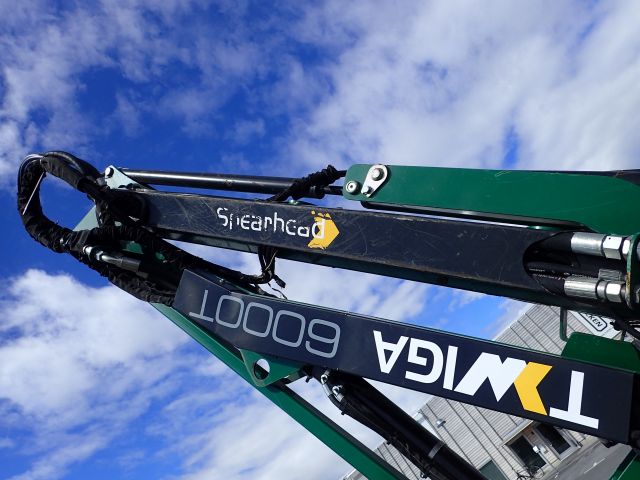 753201-29 Tractor-mounted slope / boom mower. Spearhead Twiga Orbital 6000