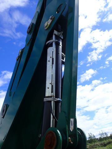 753201-36 Tractor-mounted slope / boom mower. Spearhead Twiga Orbital 6000