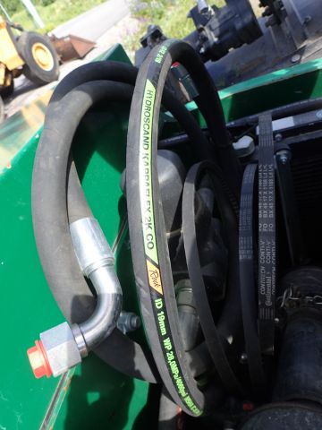 753201-41 Tractor-mounted slope / boom mower. Spearhead Twiga Orbital 6000