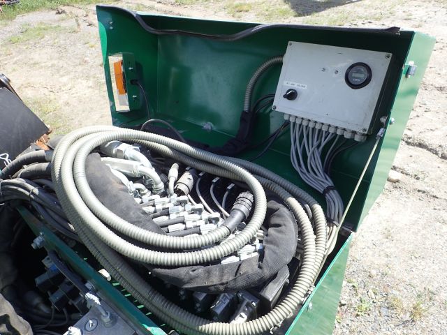 753201-64 Tractor-mounted slope / boom mower. Spearhead Twiga Orbital 6000