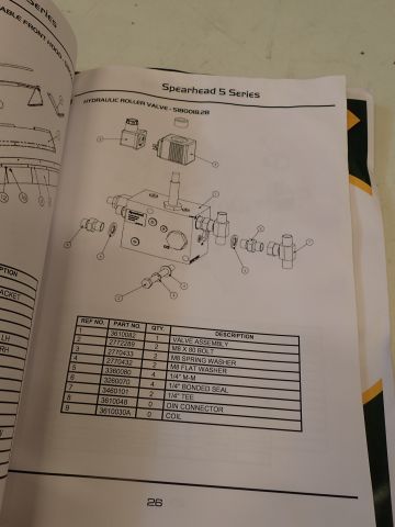 753201-83 Tractor-mounted slope / boom mower. Spearhead Twiga Orbital 6000