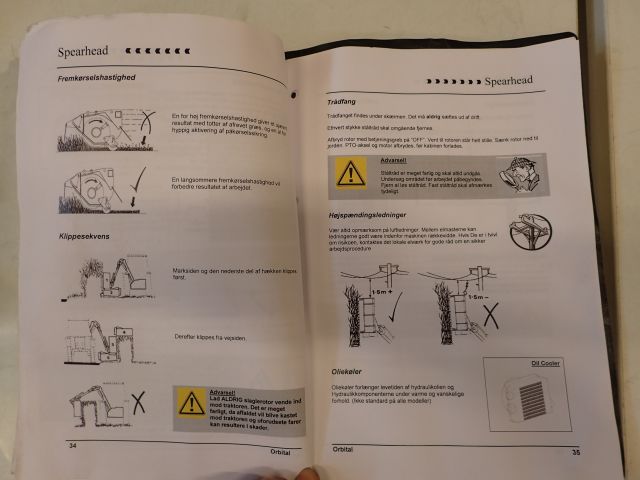 753201-87 Tractor-mounted slope / boom mower. Spearhead Twiga Orbital 6000