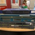798584-1 Network switches 5pcs Cisco, Netgear