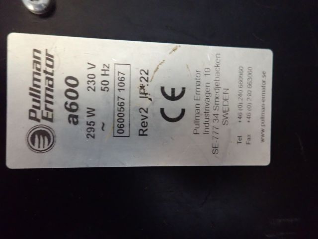 755727-7 Air cleaner PULLMAN ERMATOR A600