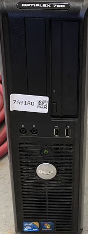 769180-1 Dell optiplex 780, 4GB Ram, 30GB SSD windows 10