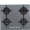 678455-1 Gas hob 60cm silver Smeg PV164S2