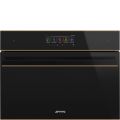 678466-1 Combination steam oven black Smeg SF4606WVCPNR