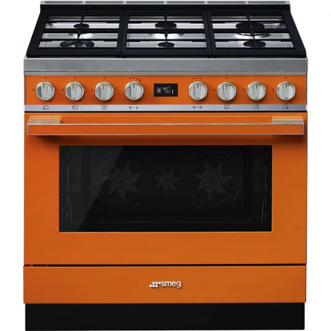 678465-1 SMEG Portofino Gas Stove 90 cm - CPF9GMOR