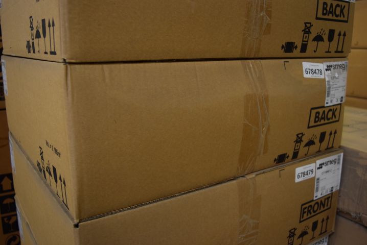 678478-2 SMEG Linea Aesthetic Heat Stainless Steel Box - CT15-2