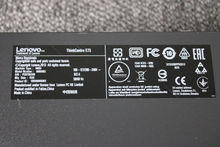 794208-5 Lenovo Thinkcentre, Lenovo computer monitor and keyboard