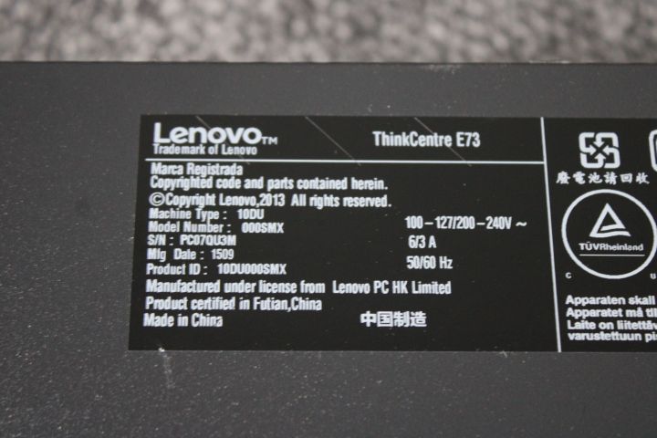 794208-6 Lenovo Thinkcentre, Lenovo computer monitor and keyboard