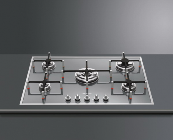 678483-1 SMEG Gas hob 74 cm stainless - PX750