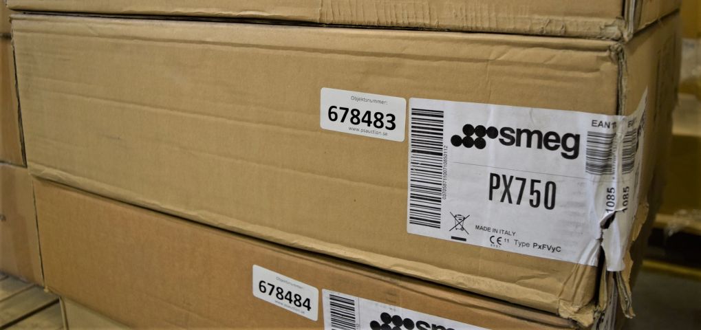 678483-3 SMEG Gas hob 74 cm stainless - PX750