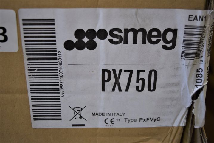 678483-2 SMEG Gas hob 74 cm stainless - PX750