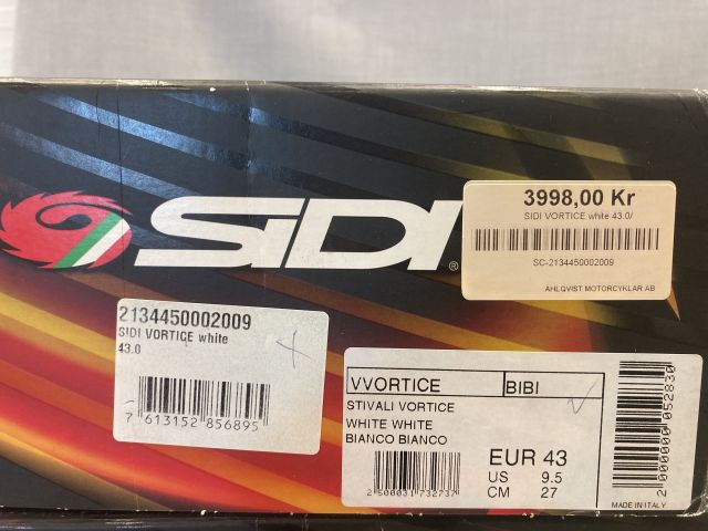 810639-6 Mc boots SIDI white size 43