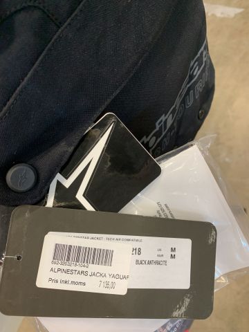 810730-3 Mc jacket Alpinestars black, chair rack M