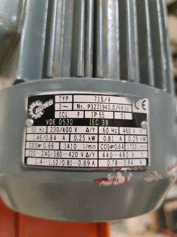 810542-10 Nissen Spinning wrap machine 1500 Automatic