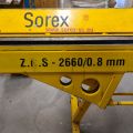 810545-6 Sorex edge fold ZRS-2600 / 0.8 mm.