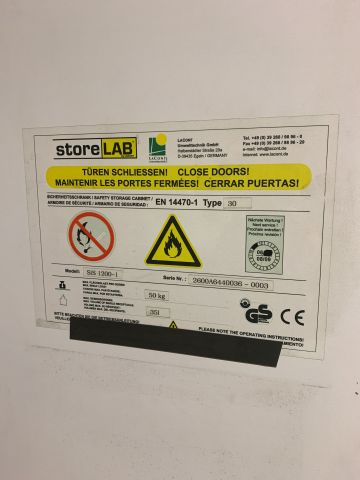 805447-7 Chemical cabinet - SIS 1200-1