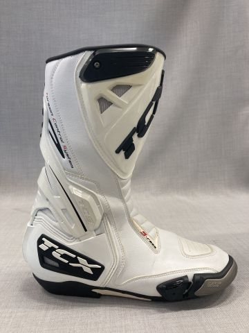 810633-2 Motorcycle boots TCX S-race white size 38