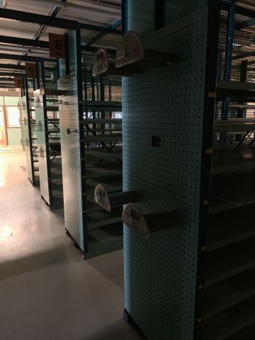 805512-15 Entresolplan med tillhörande lagerhyllsystem