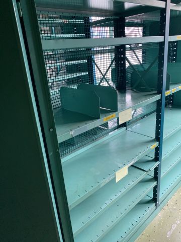 805512-22 Entresolplan med tillhörande lagerhyllsystem