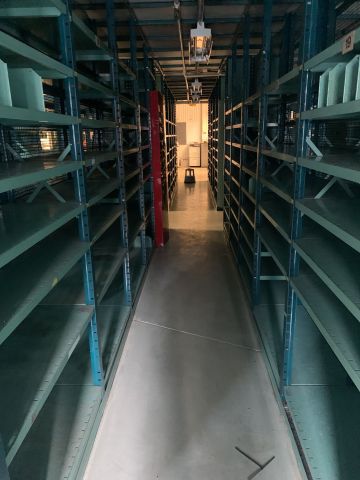 805512-24 Entresolplan med tillhörande lagerhyllsystem