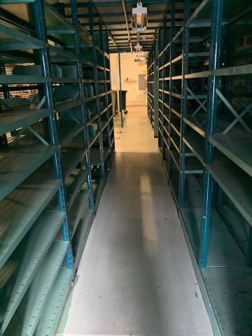 805512-26 Entresolplan med tillhörande lagerhyllsystem