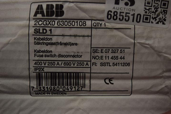 813144-5 Kabeldon - ABB (No. 685510)