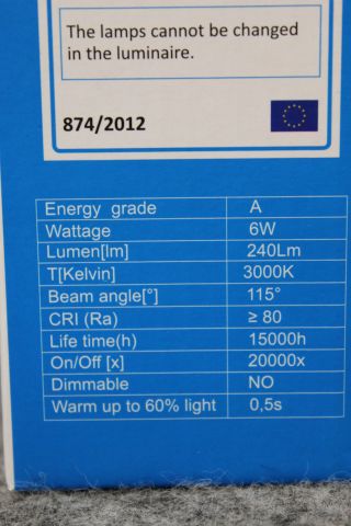 811763-4 Wall luminaire Outdoor Lyra Markslöjd Sweden, new in cardboard (free shipping)