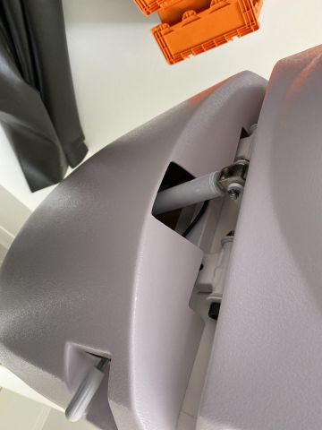 745714-8 Treatment room - treatment chair, cabinets, saddle chairs etc.